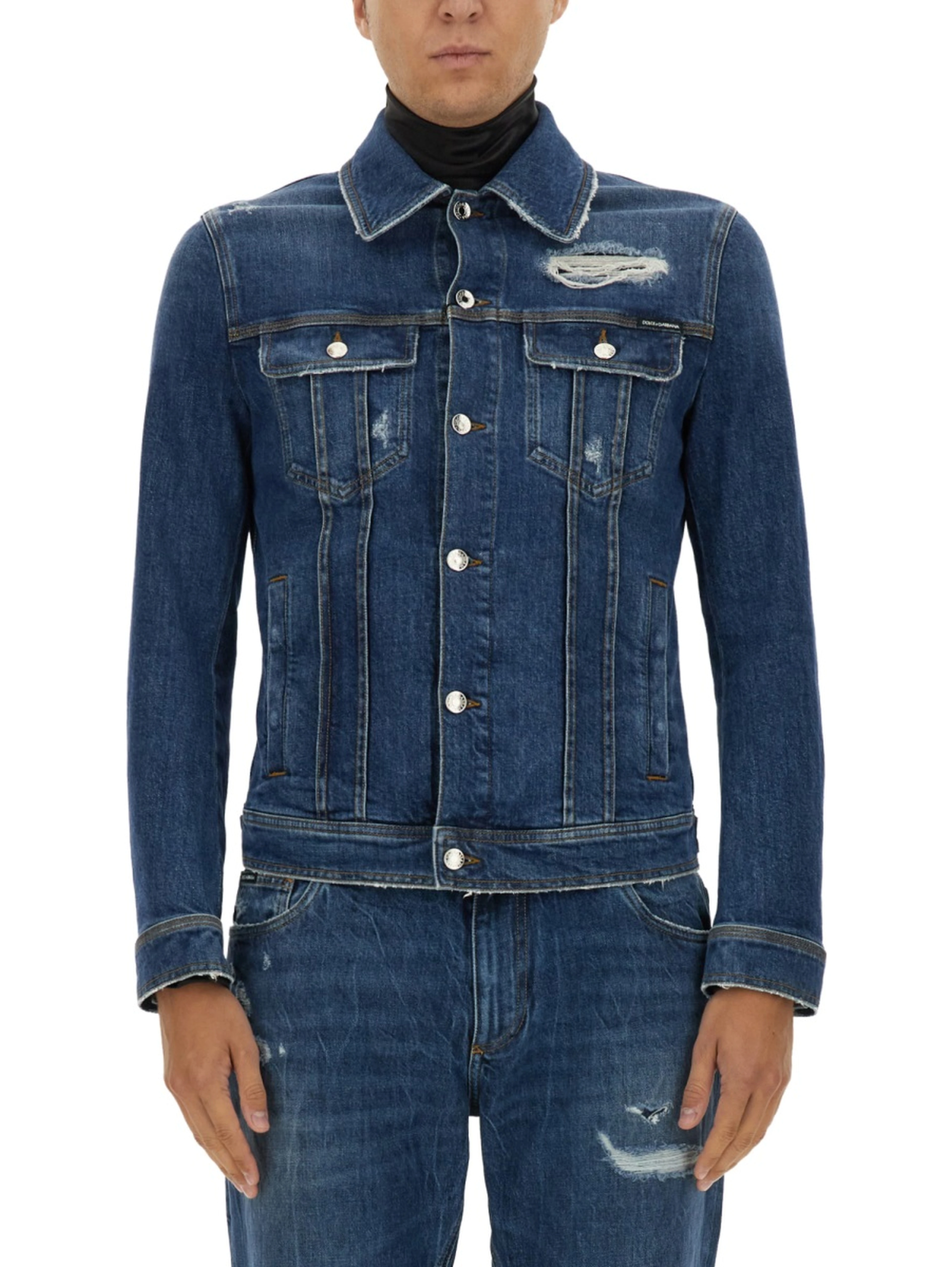 STRETHC DENIM JACKET