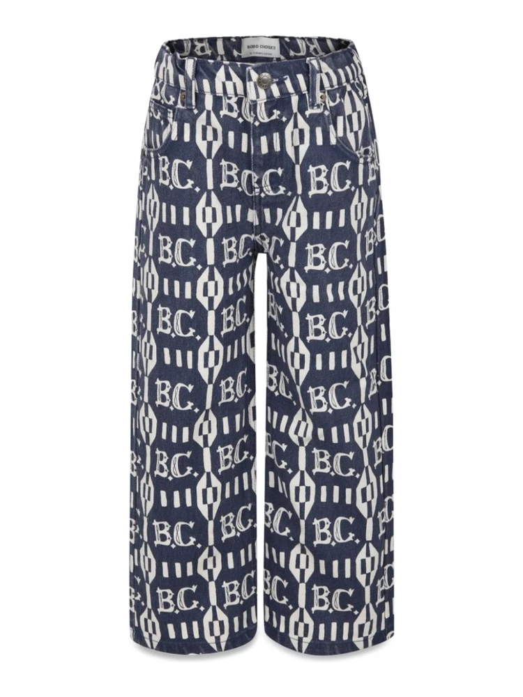 b.c vintage all over five pockets straight pants