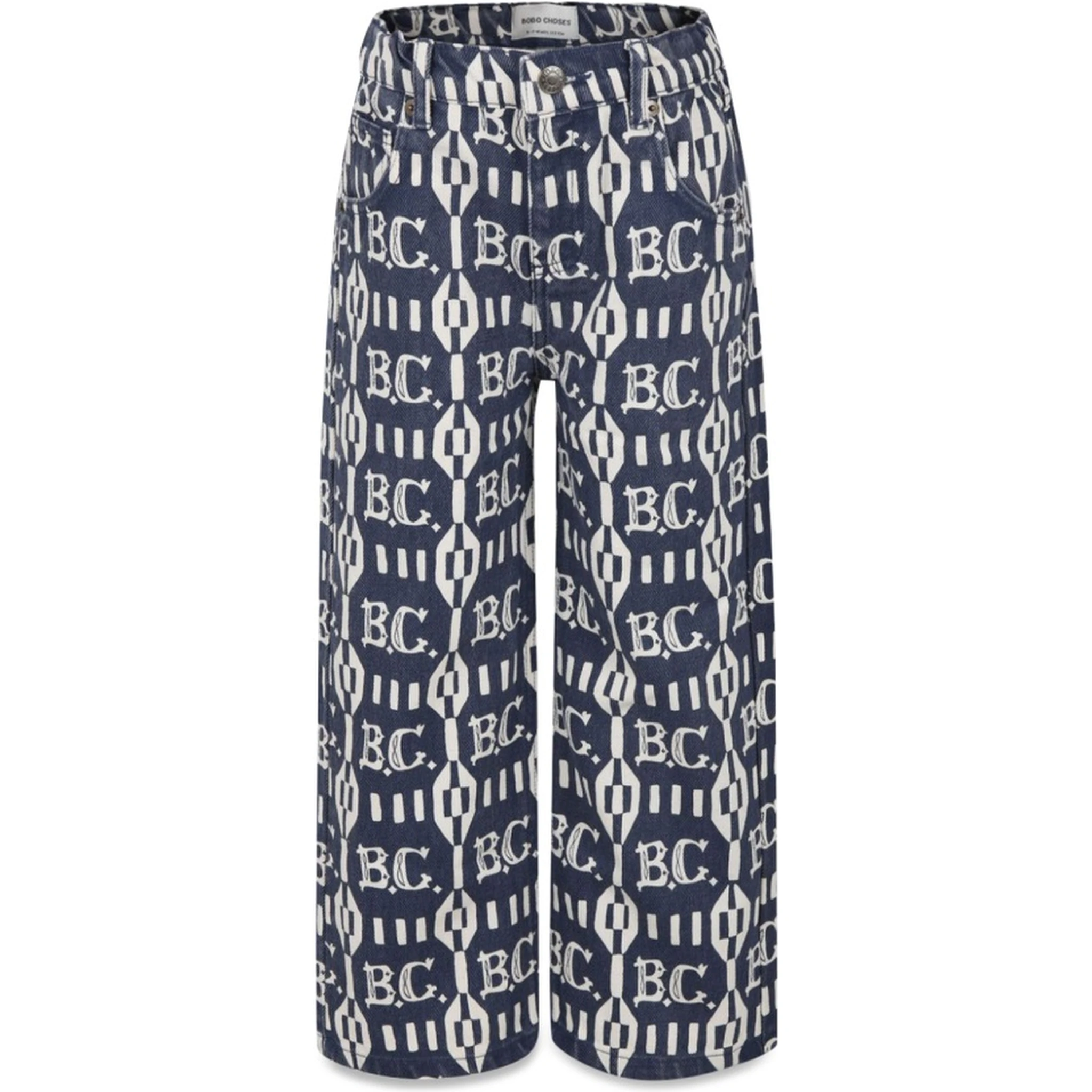 b.c vintage all over five pockets straight pants