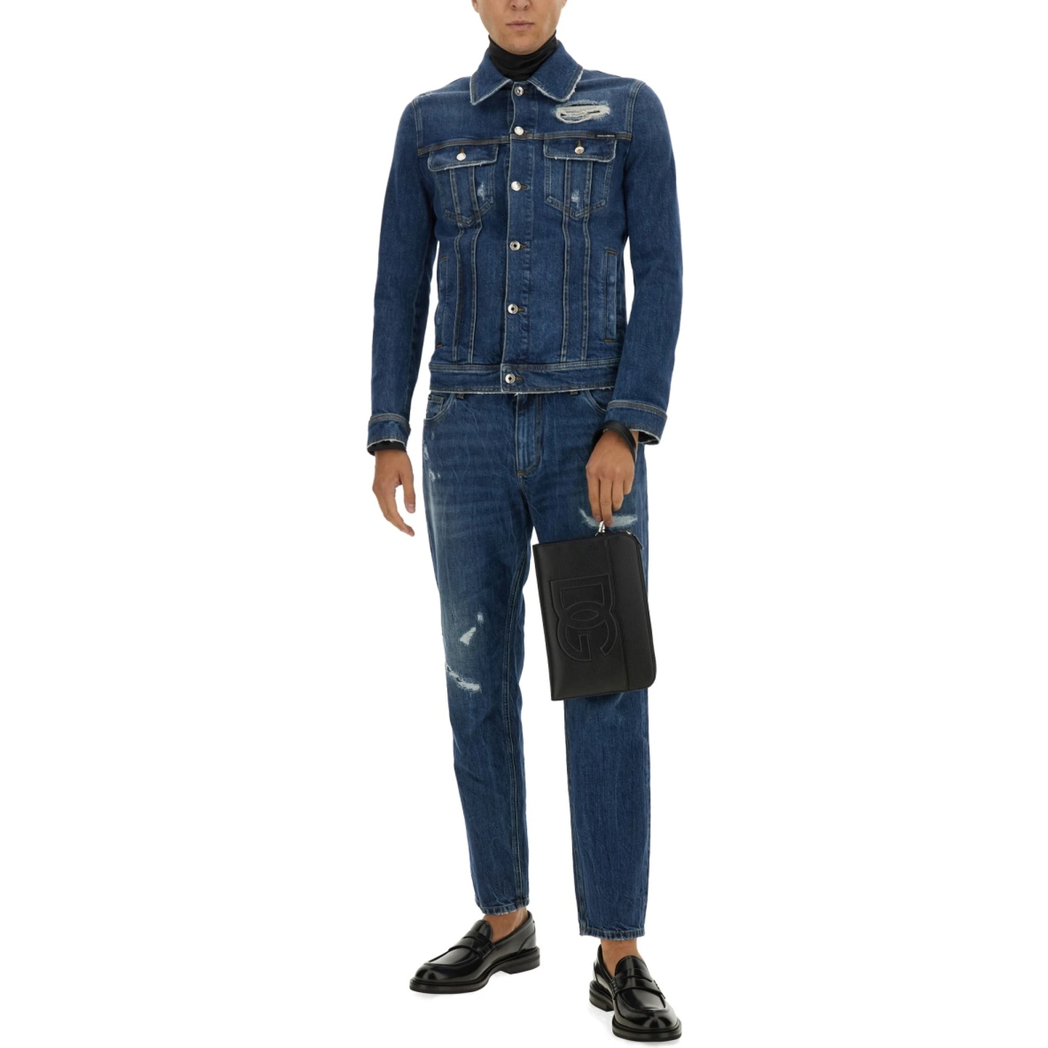 STRETHC DENIM JACKET