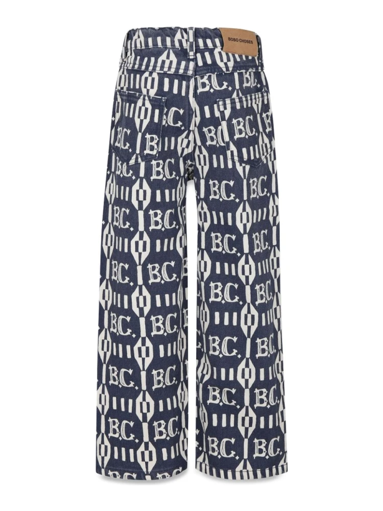 b.c vintage all over five pockets straight pants alternative