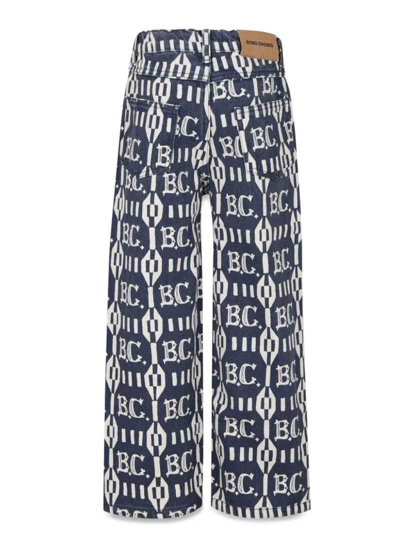 b.c vintage all over five pockets straight pants