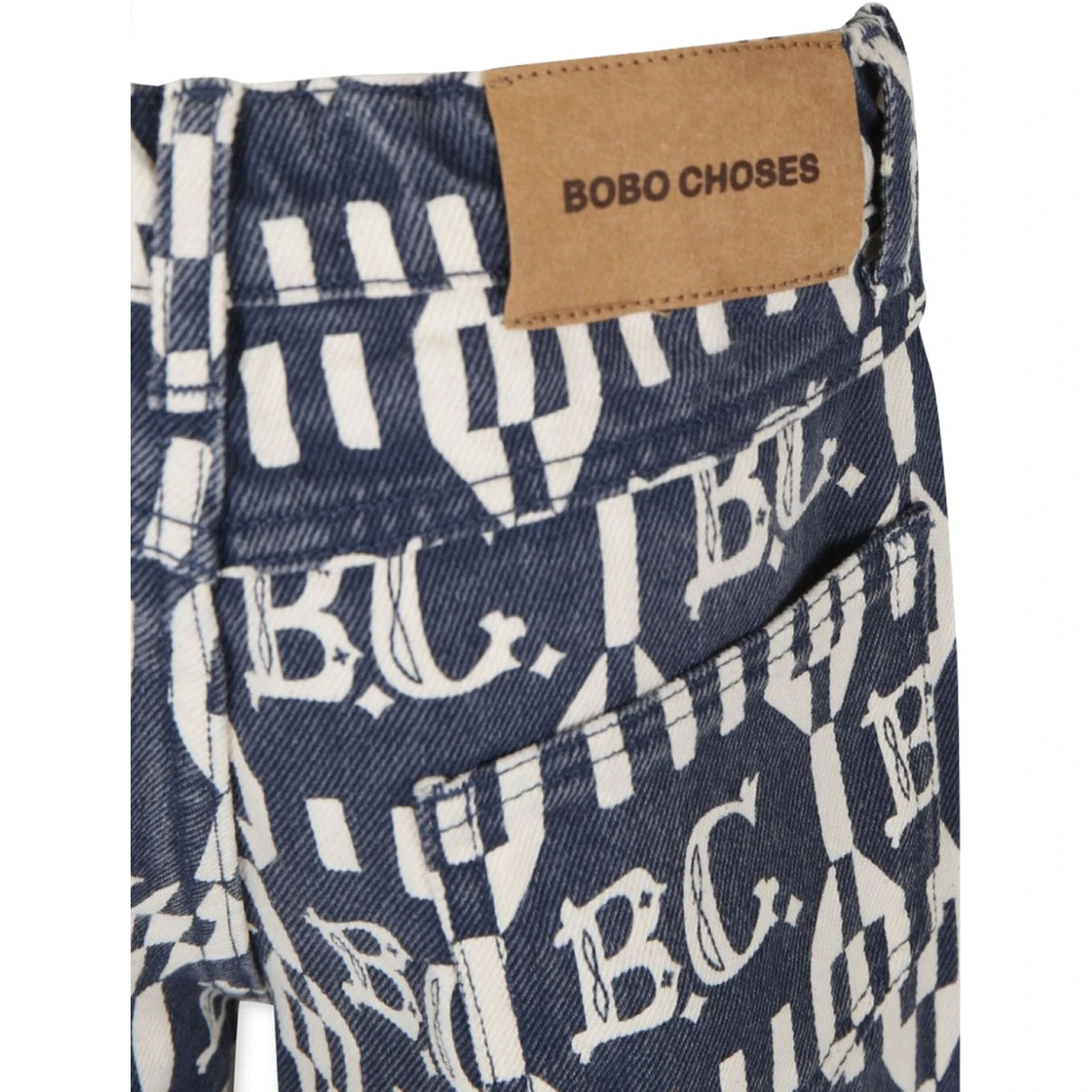 b.c vintage all over five pockets straight pants