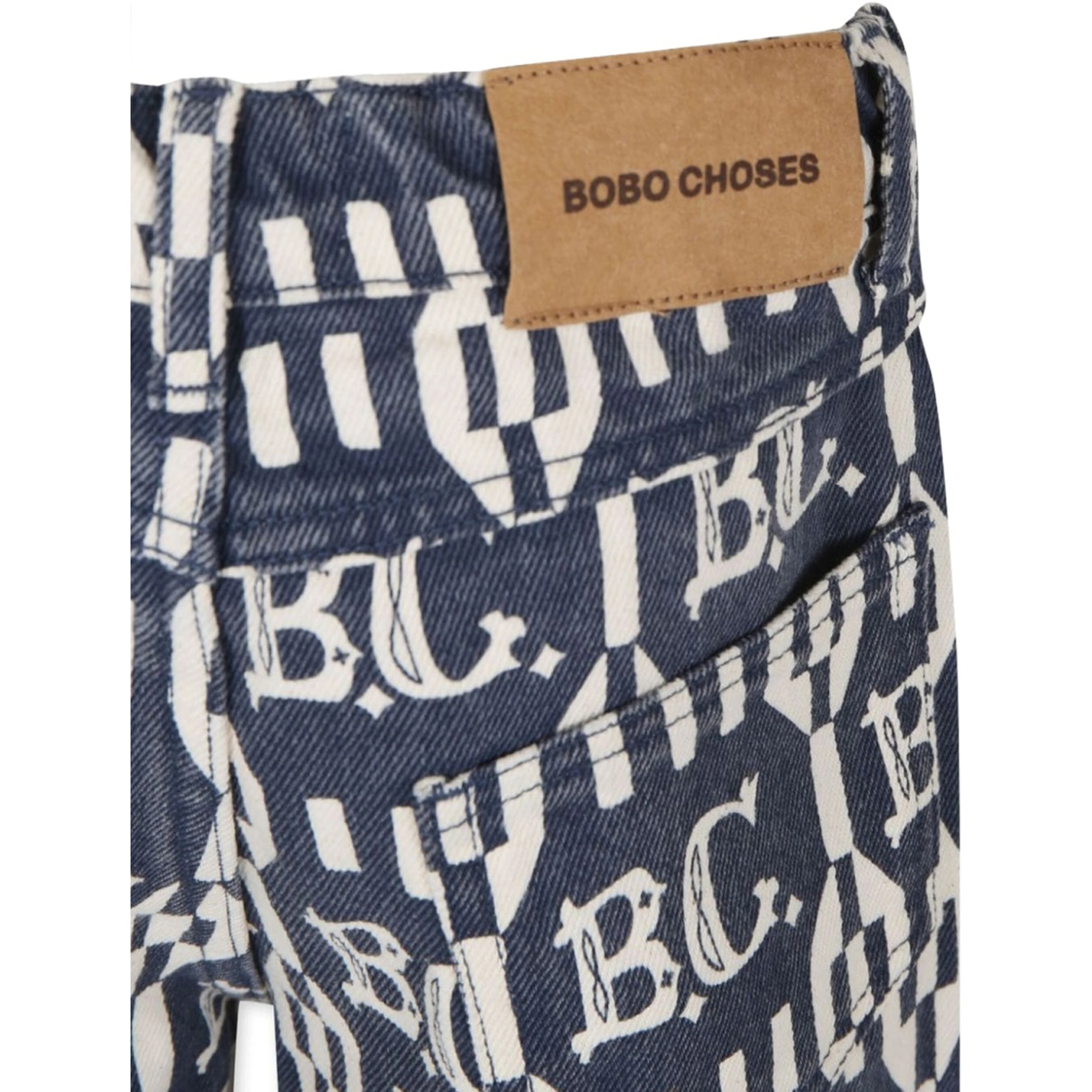 b.c vintage all over five pockets straight pants