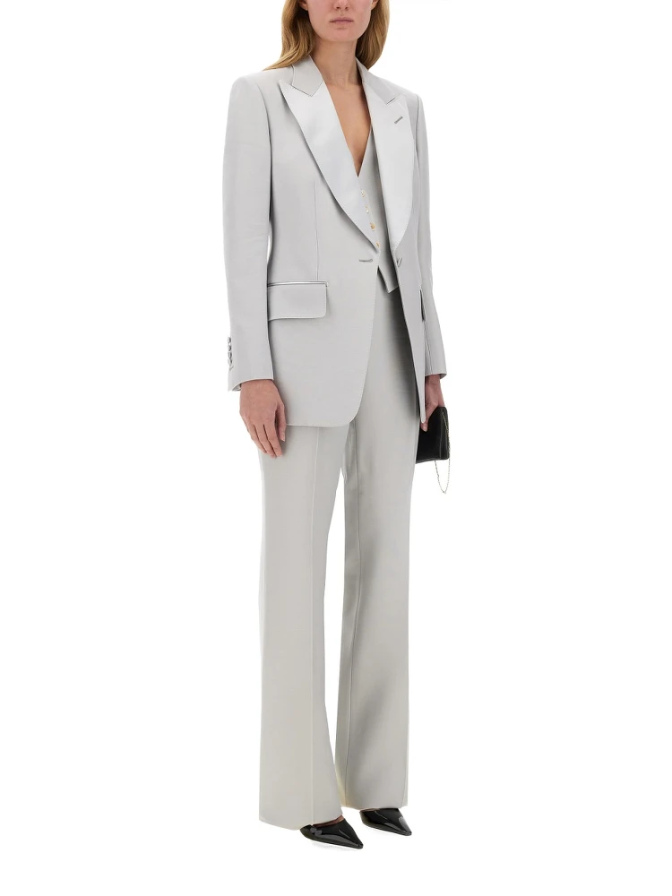 "BARATHEA" SILK WOOL VEST alternative