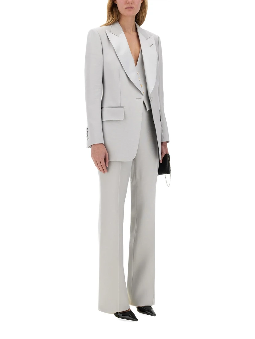 "BARATHEA" SILK WOOL VEST