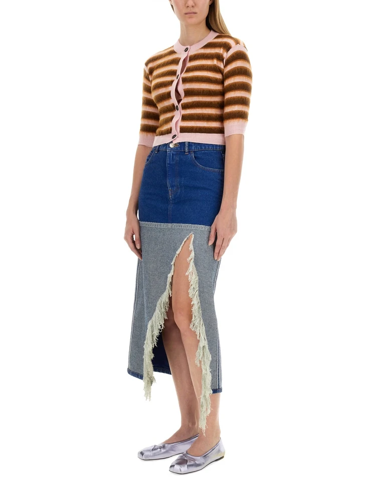 CARDIGAN WITH STRIPE PATTERN alternative