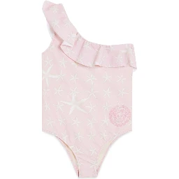 swim one-piece lycra waist grs sea stars print+medusa