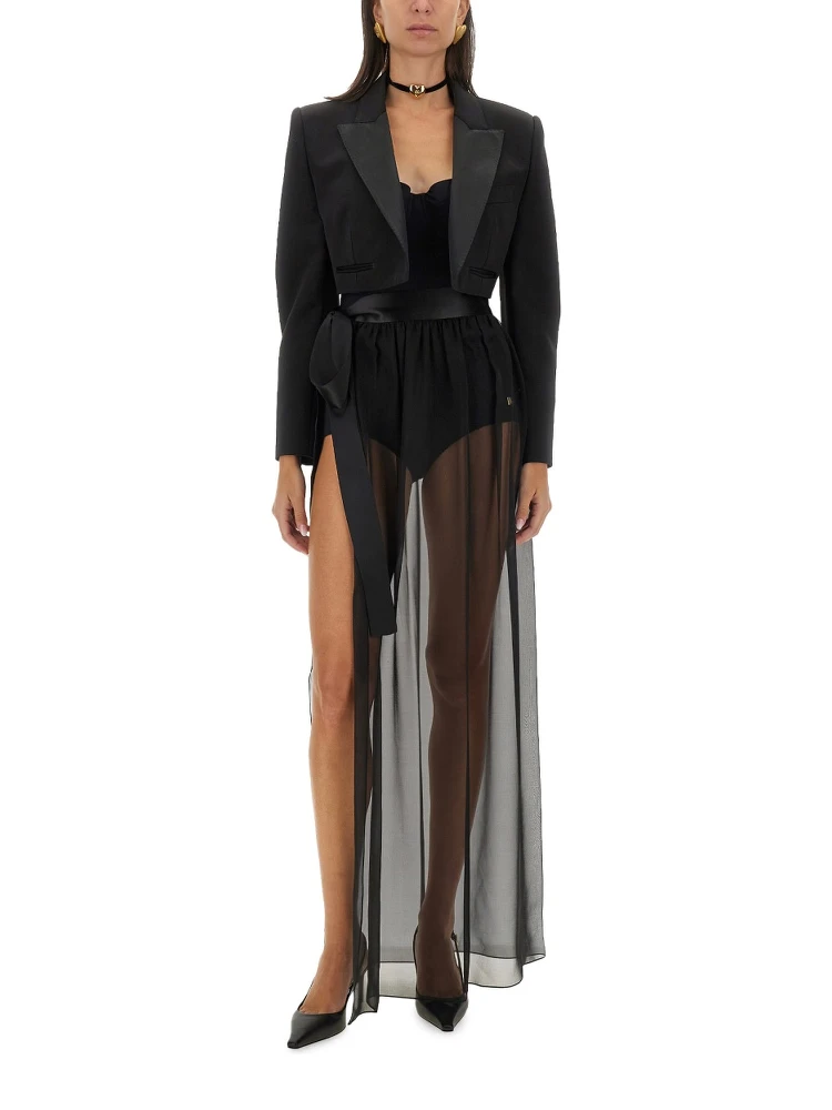 SILK CHIFFON LONG SKIRT alternative