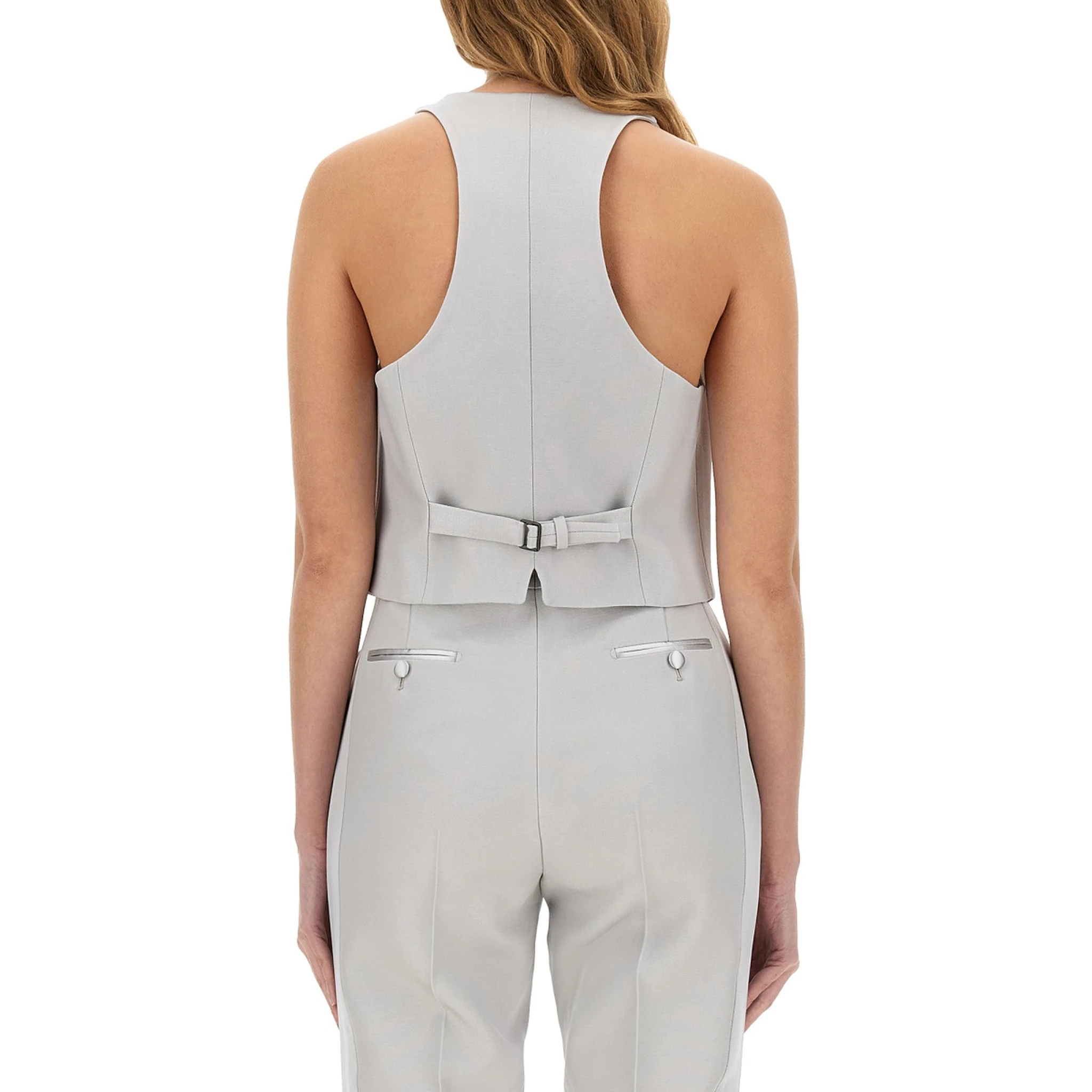 "BARATHEA" SILK WOOL VEST