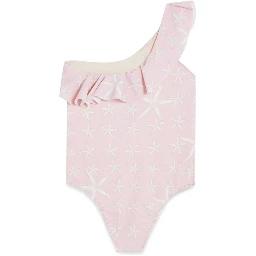 swim one-piece lycra waist grs sea stars print+medusa