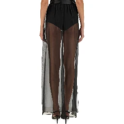 SILK CHIFFON LONG SKIRT