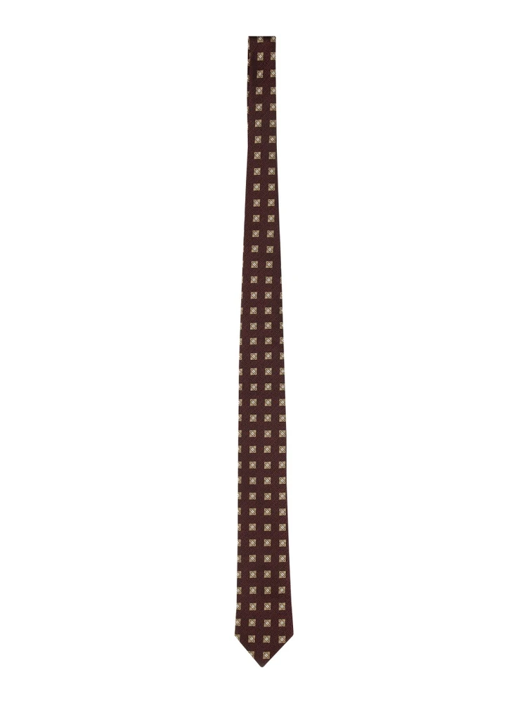 SILK JACQUARD TIE