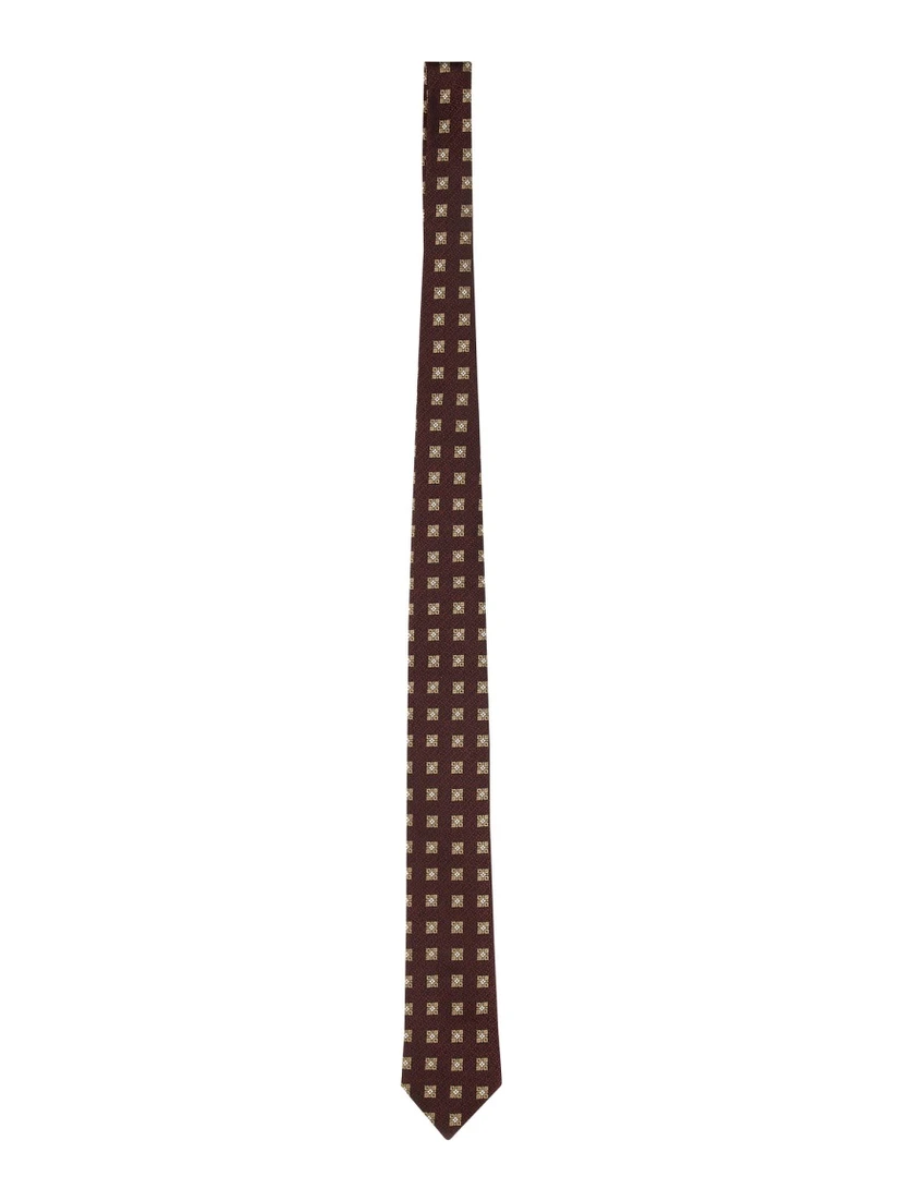 SILK JACQUARD TIE