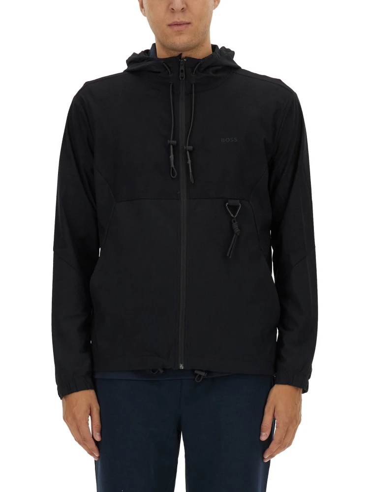 TECHNICAL FABRIC SWEATSHIRT