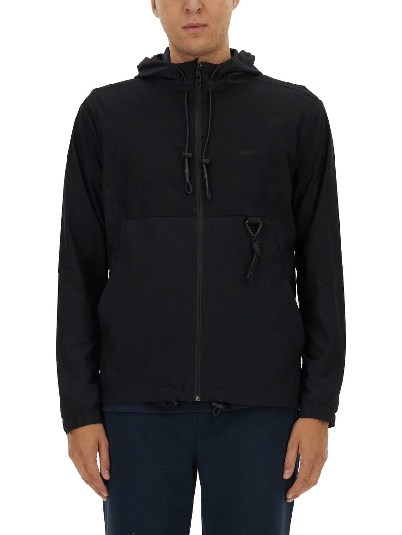 TECHNICAL FABRIC SWEATSHIRT