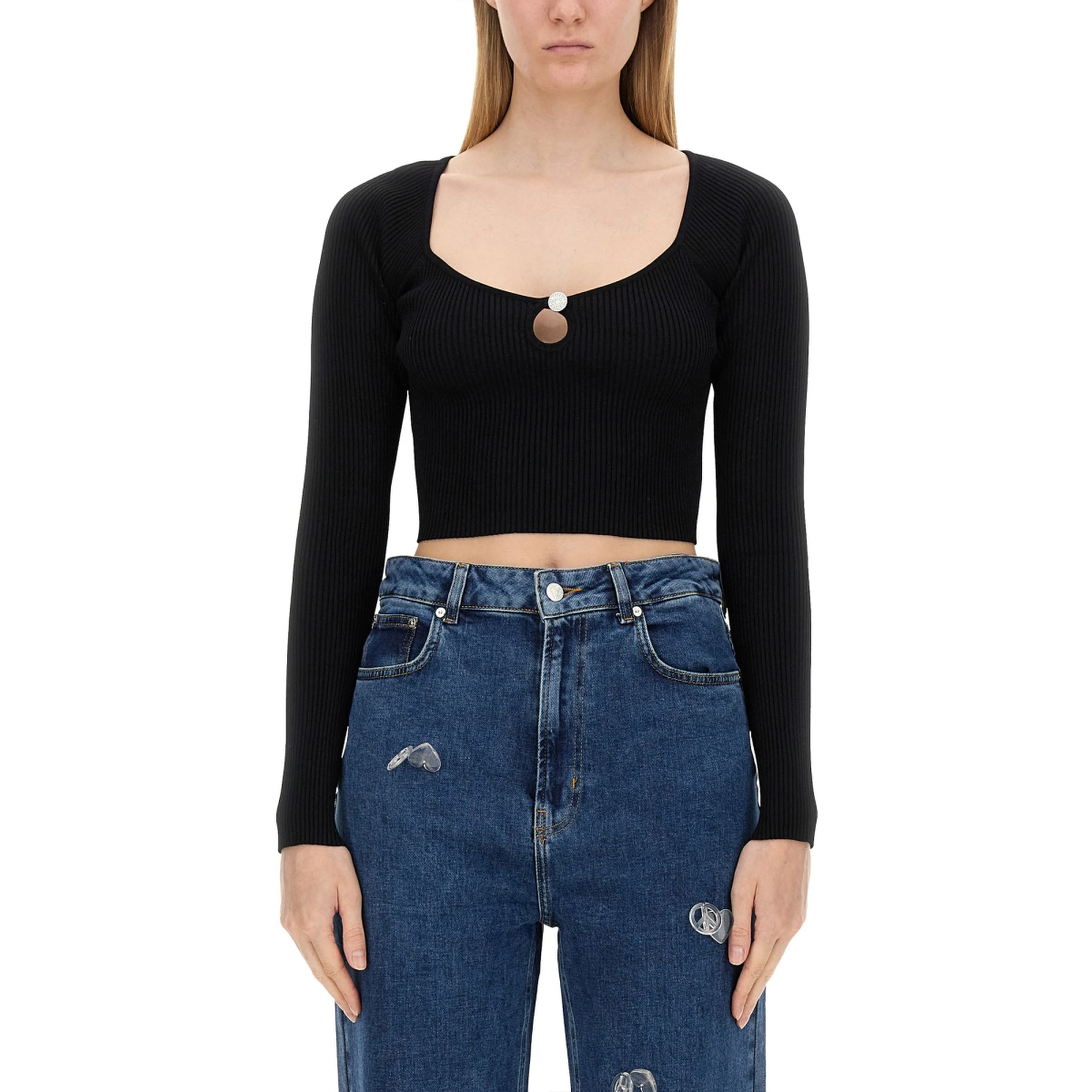RIBBED CROP TOP