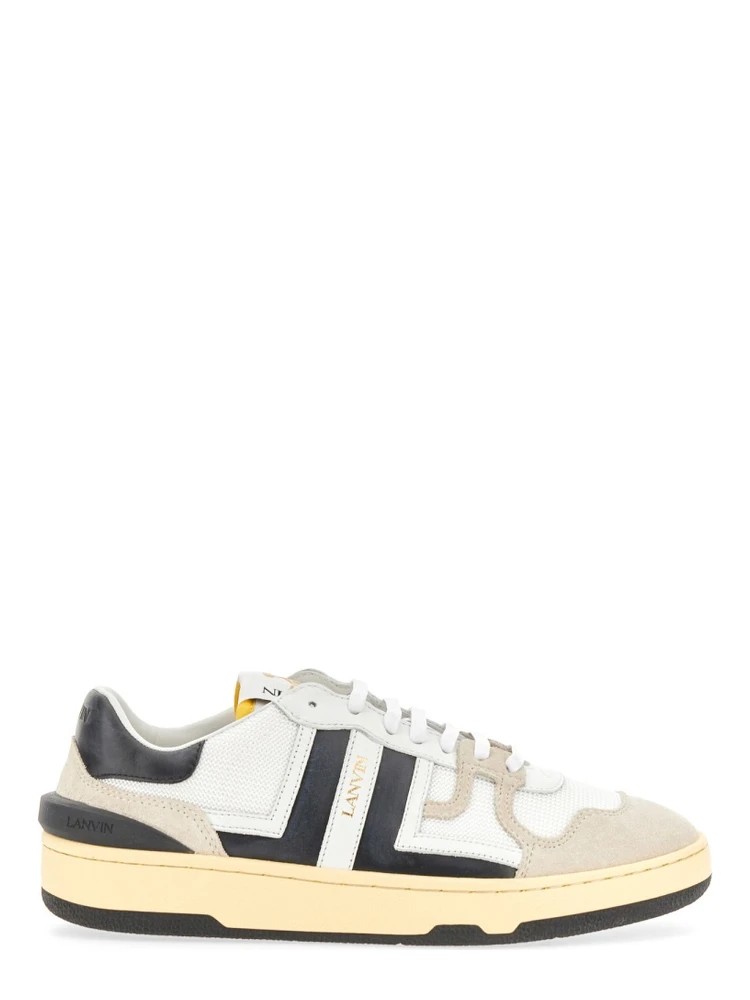 MESH, SUEDE AND NAPPA LEATHER SNEAKER