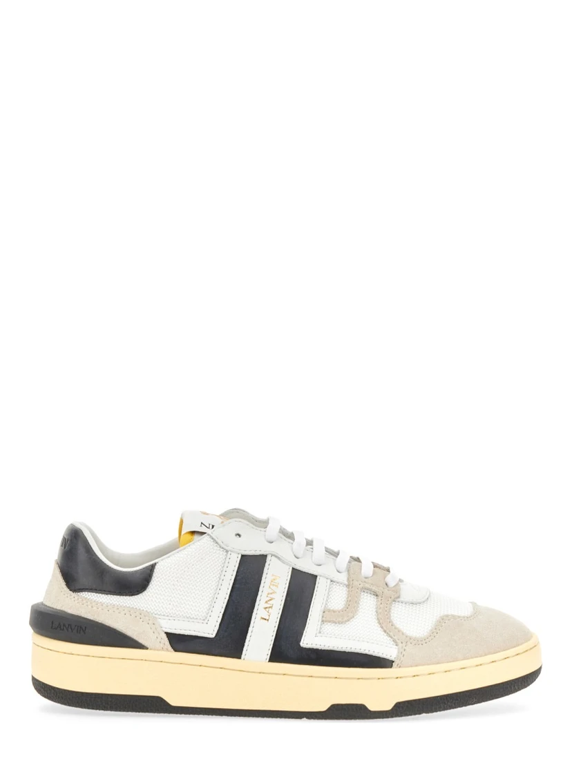 MESH, SUEDE AND NAPPA LEATHER SNEAKER