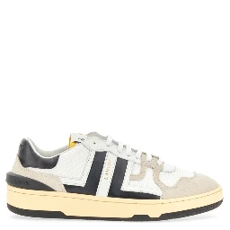 MESH, SUEDE AND NAPPA LEATHER SNEAKER