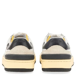 MESH, SUEDE AND NAPPA LEATHER SNEAKER