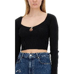 RIBBED CROP TOP