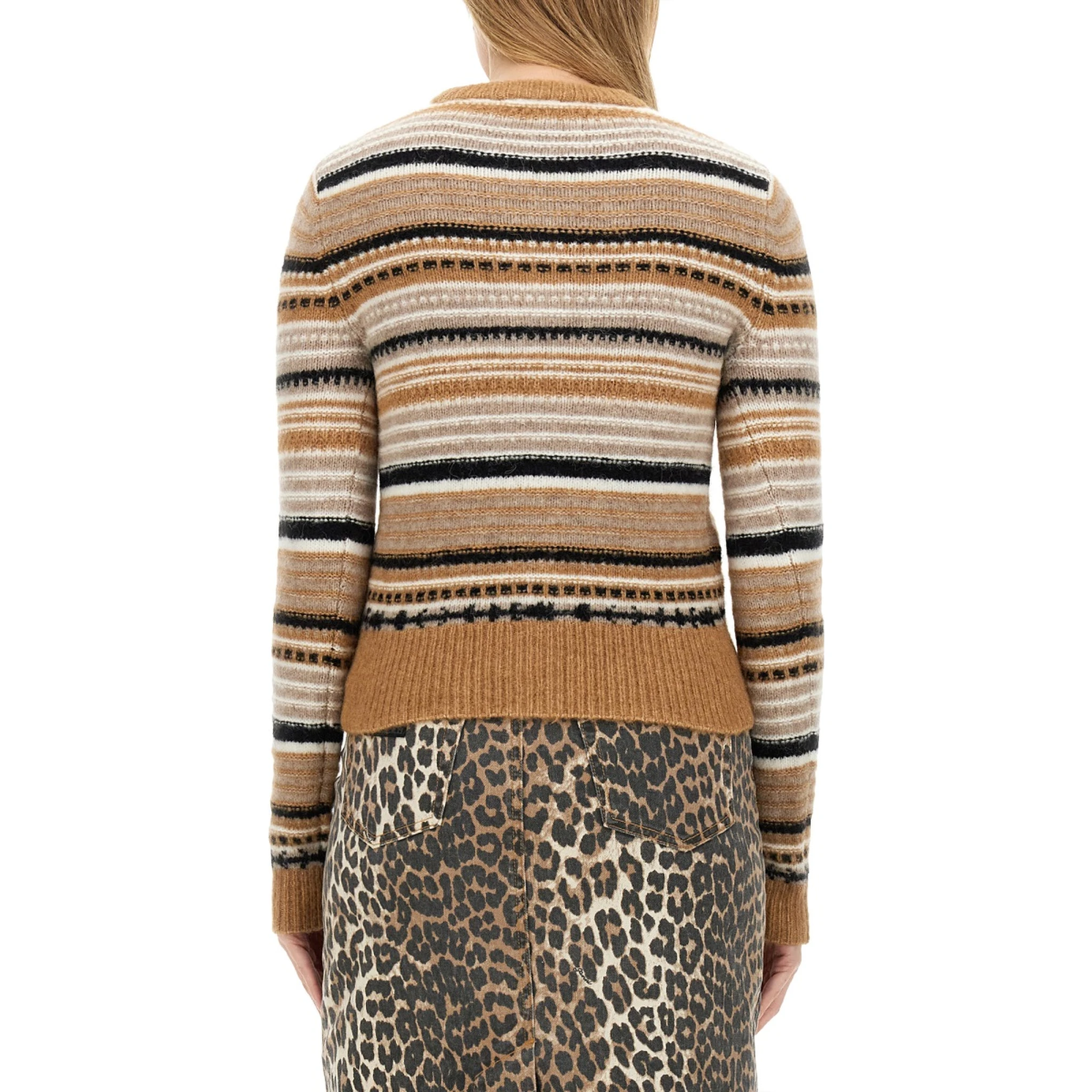 CARDIGAN WITH STRIPE PATTERN