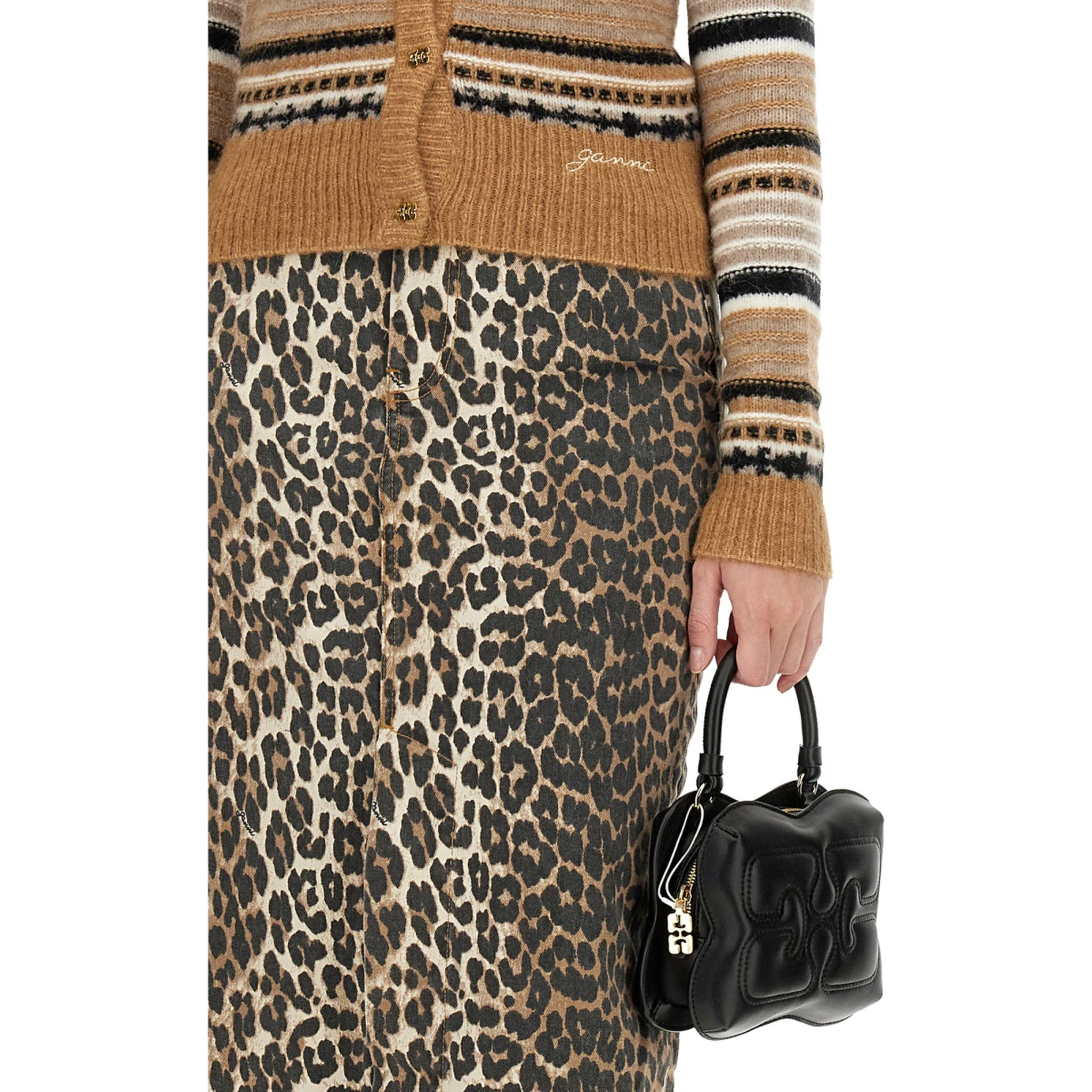 CARDIGAN WITH STRIPE PATTERN