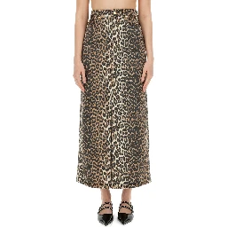 SKIRT WITH MAXI SLIT