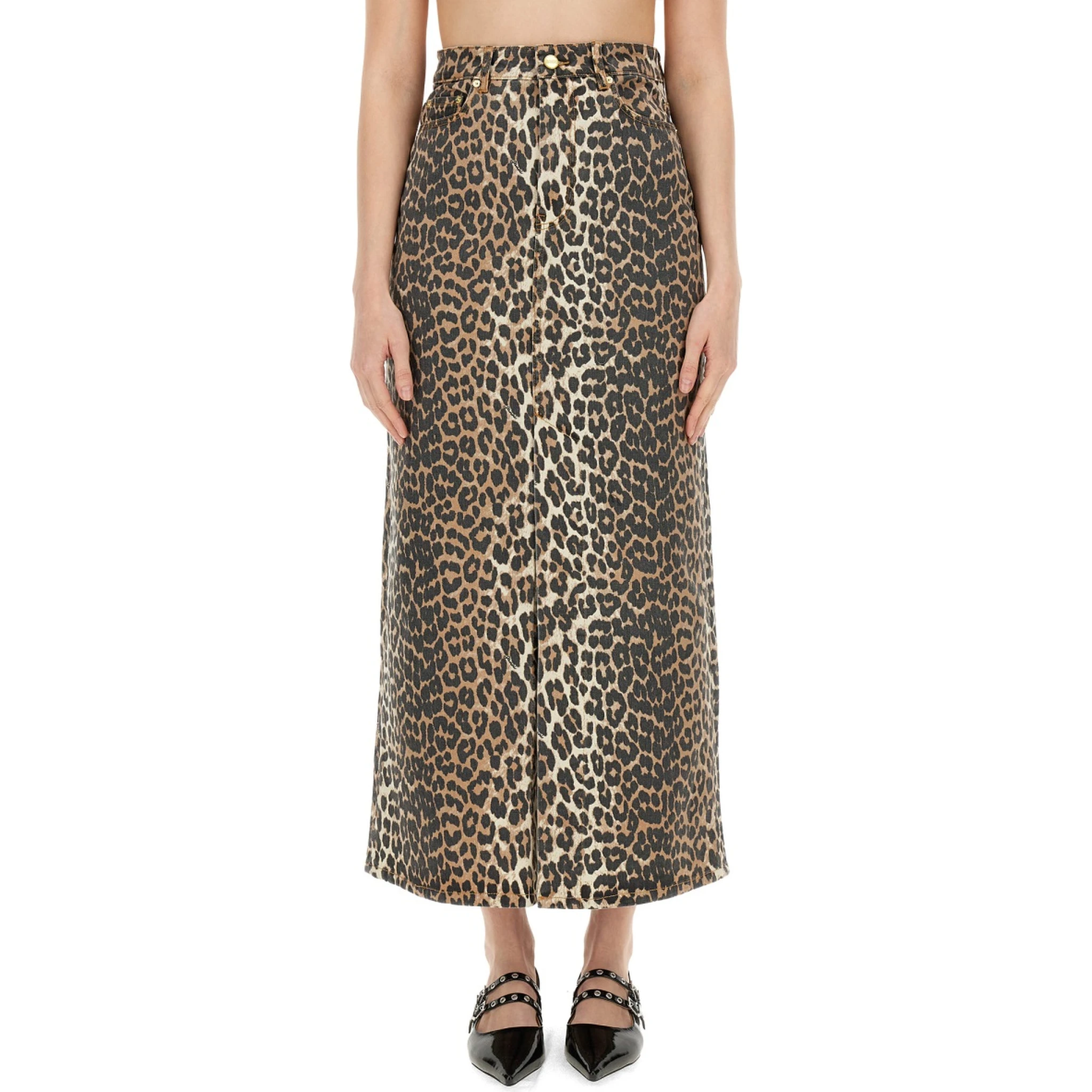 SKIRT WITH MAXI SLIT