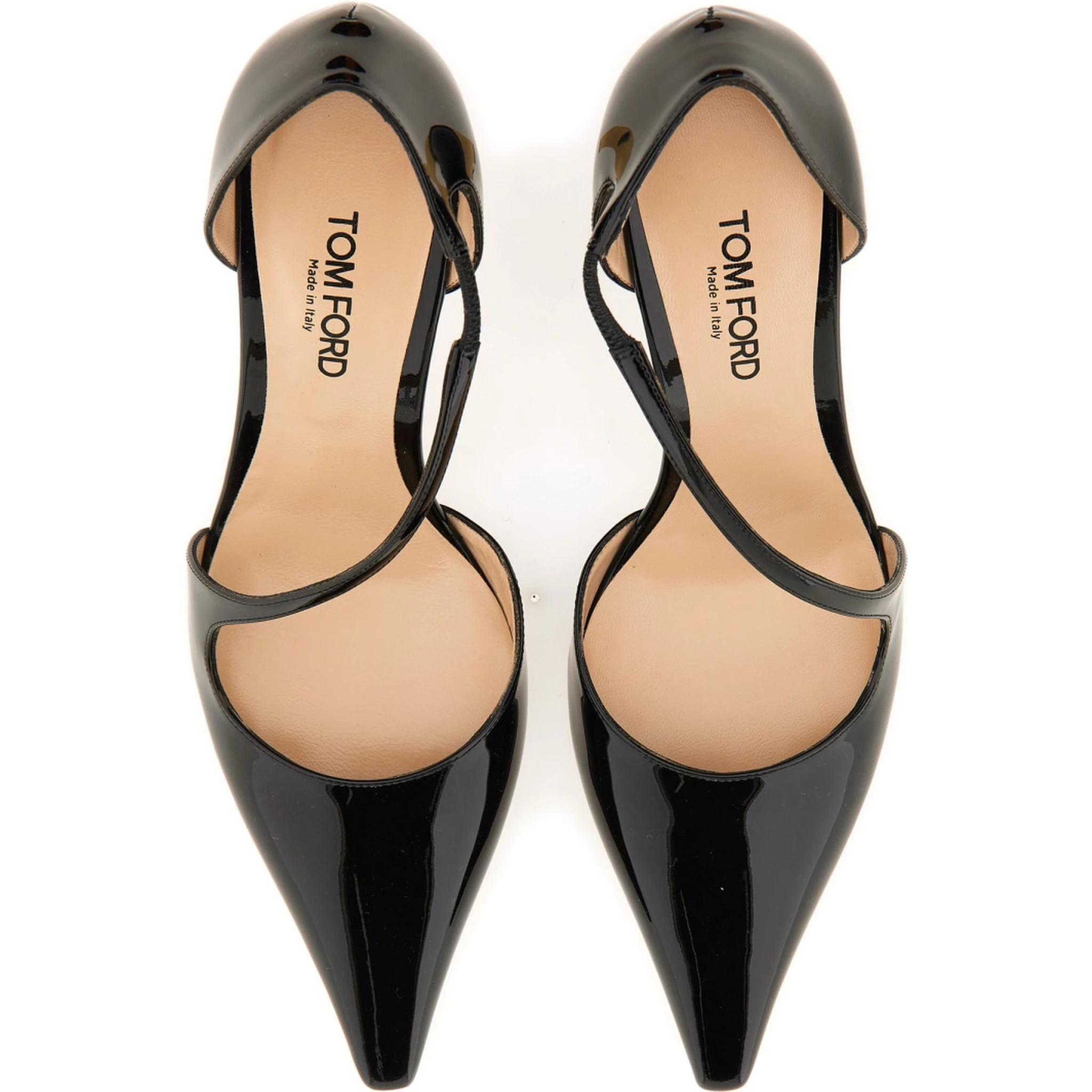 PATENT LEATHER "NEWTON" PUMPS