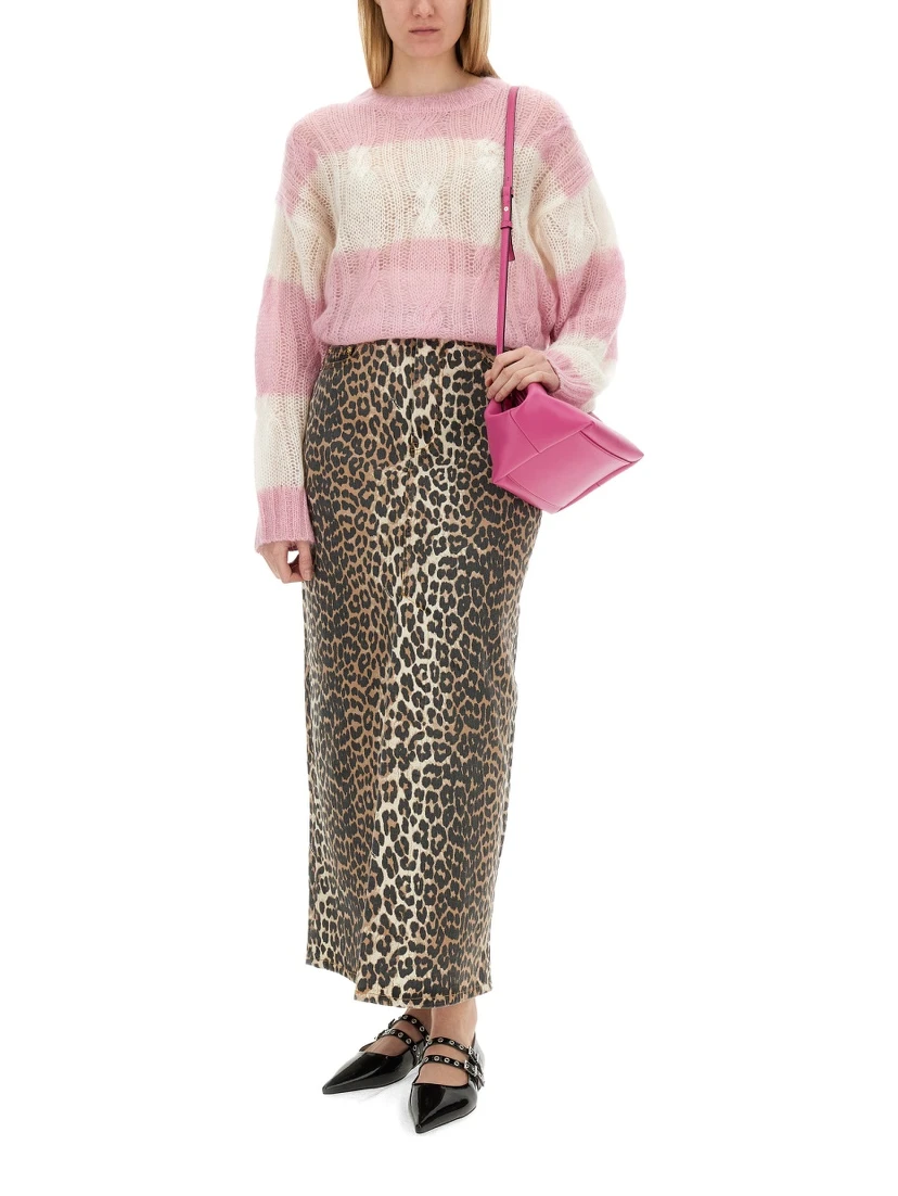 SKIRT WITH MAXI SLIT