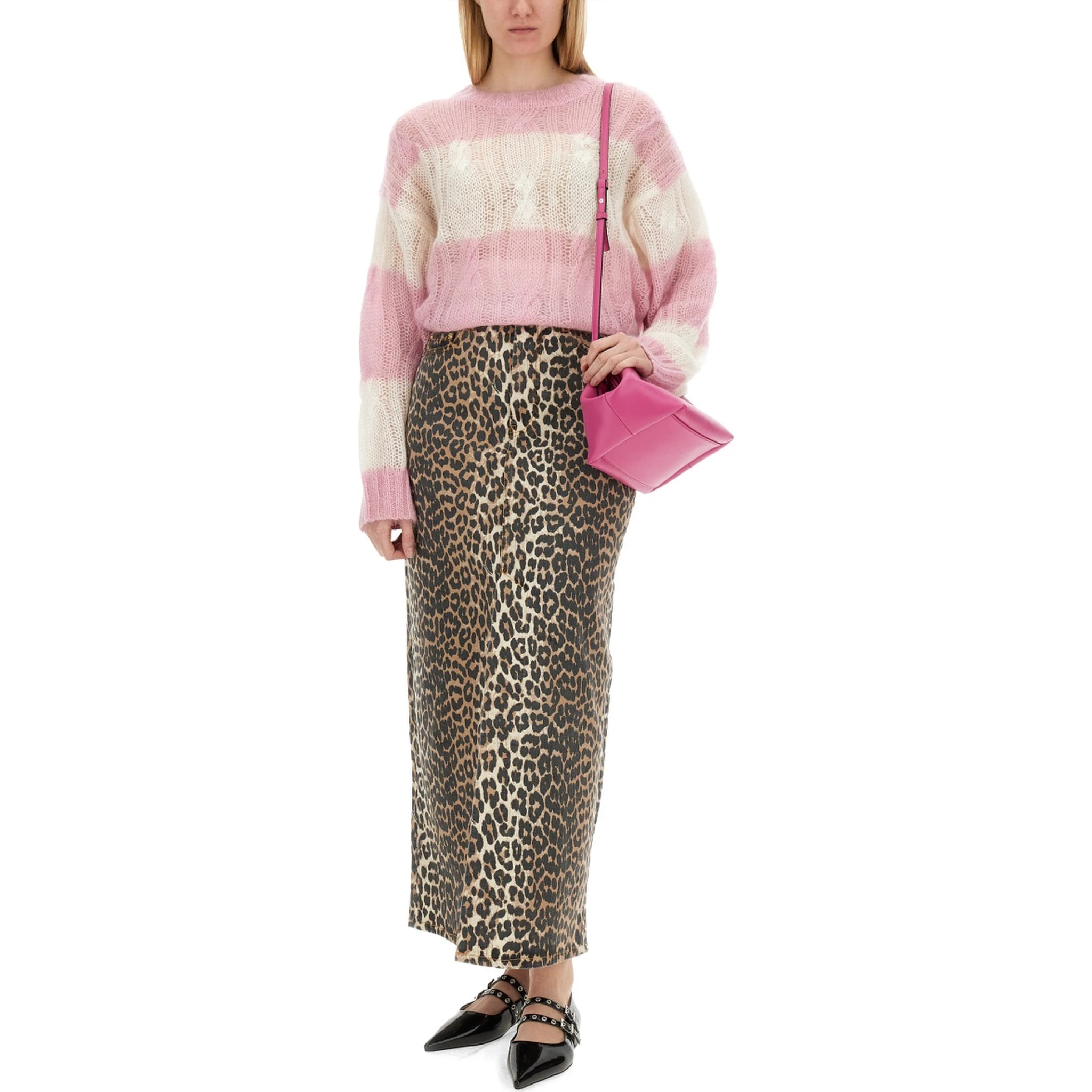 SKIRT WITH MAXI SLIT