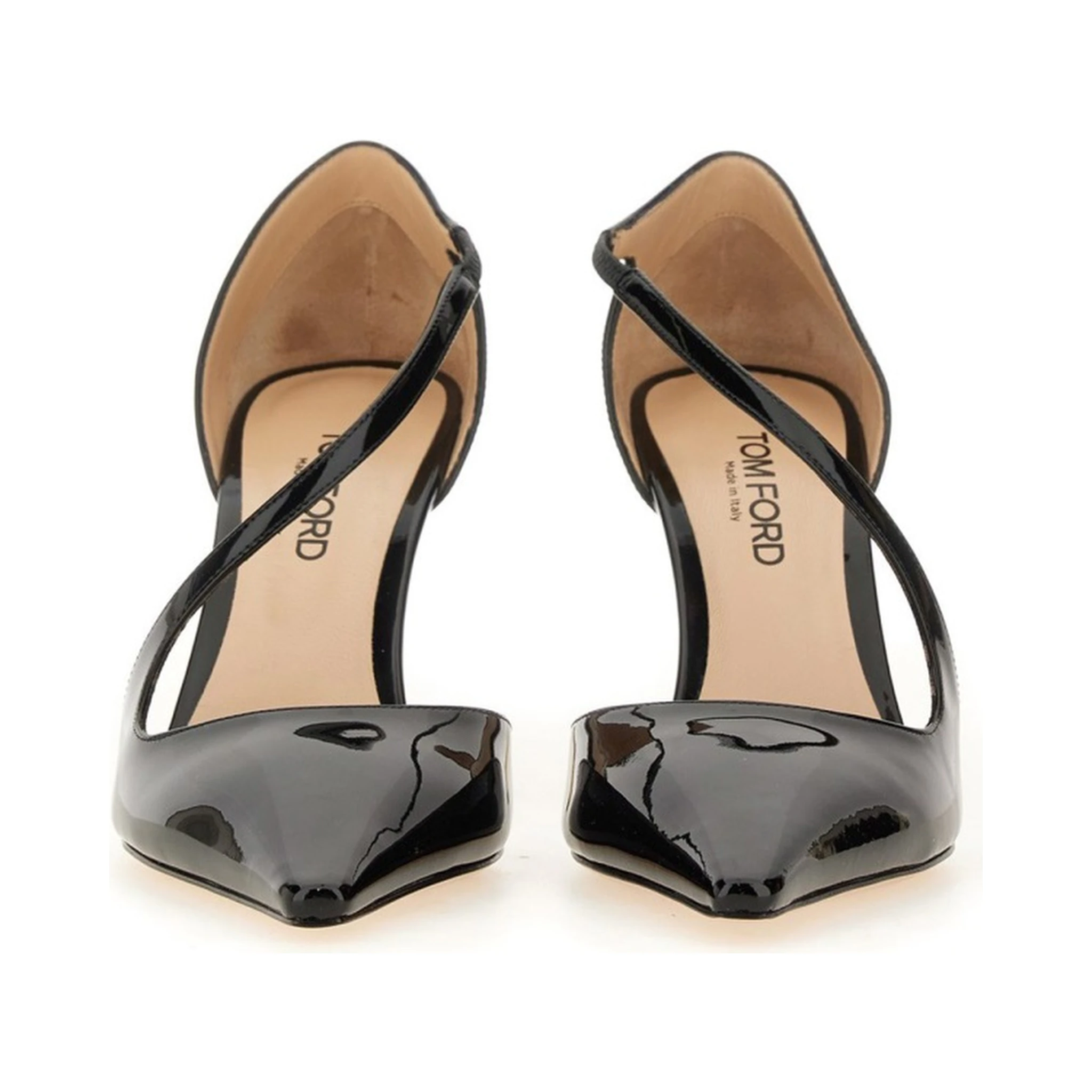 PATENT LEATHER "NEWTON" PUMPS