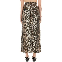 SKIRT WITH MAXI SLIT