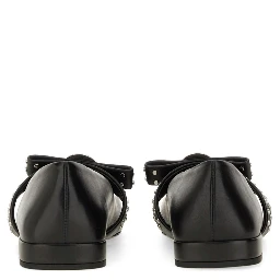 BALLERINA "GIANNI" RIBBON WITH STUDS