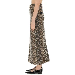 SKIRT WITH MAXI SLIT