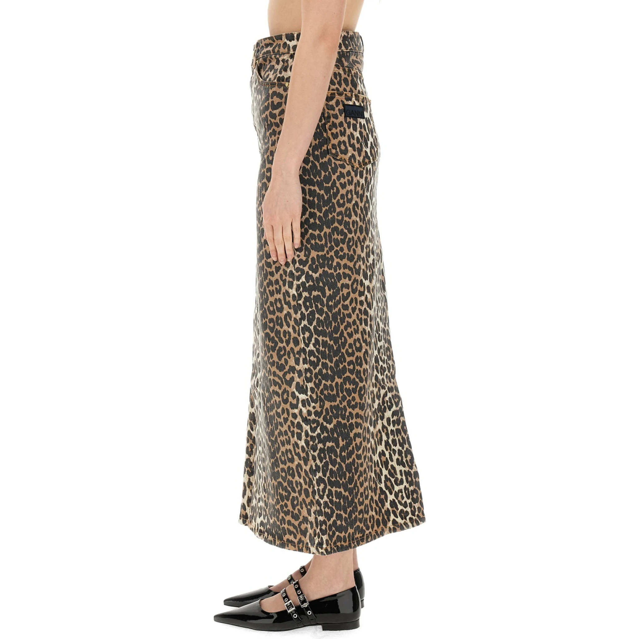 SKIRT WITH MAXI SLIT