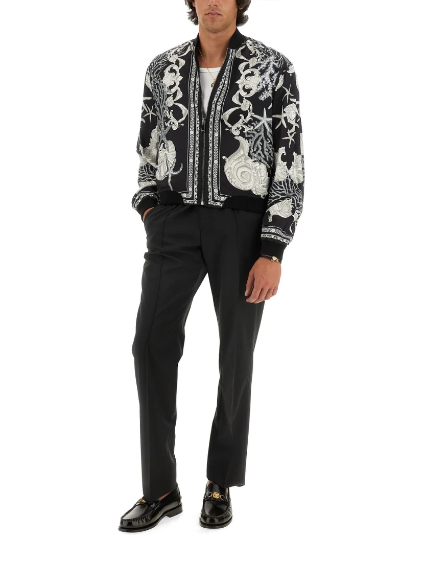 سترة بحرية باروكية قابلة للعكس