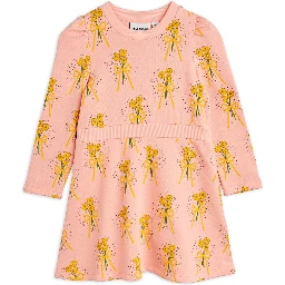 mini rodini winter flowers aop sweat dress -chapter 2,