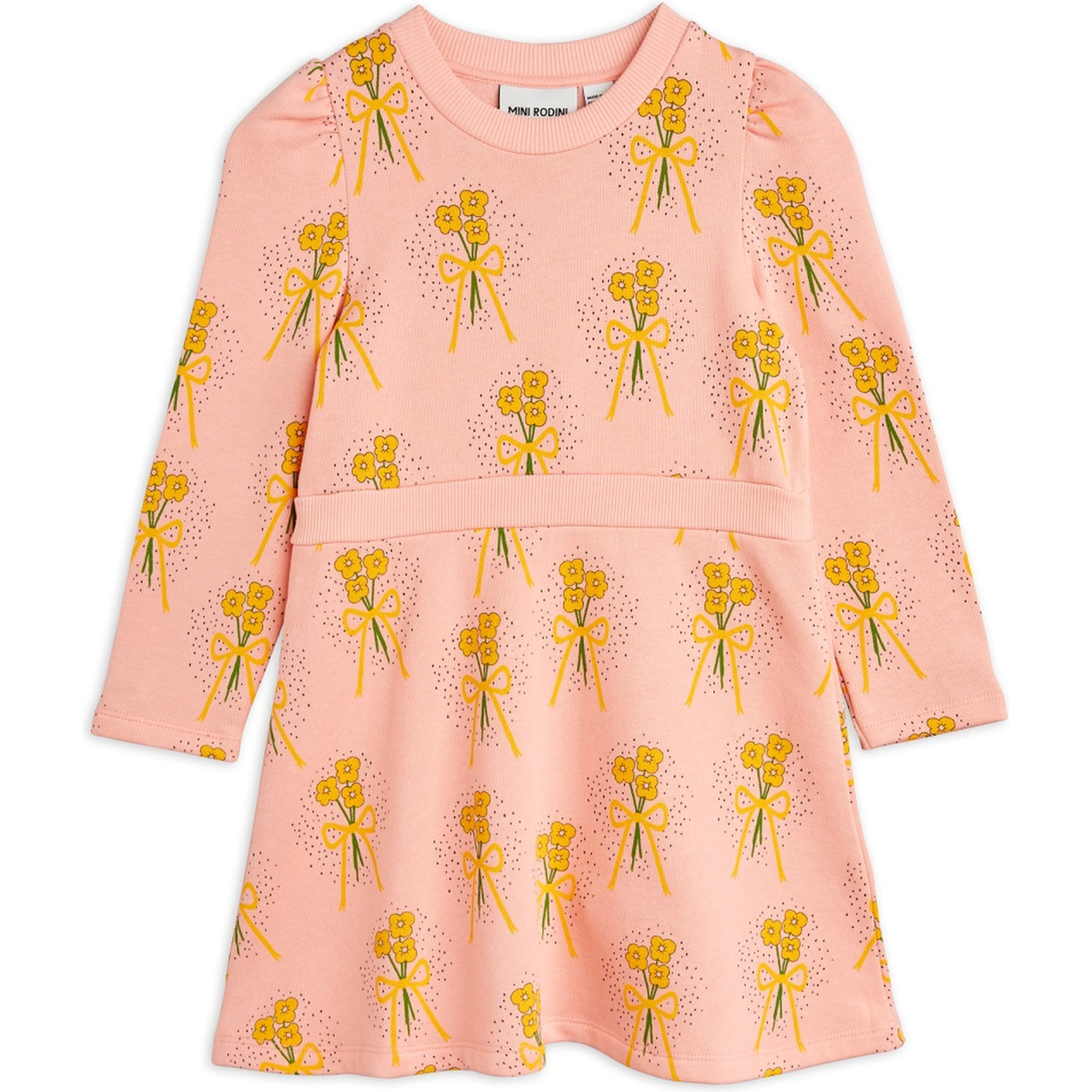 mini rodini winter flowers aop sweat dress -chapter 2,