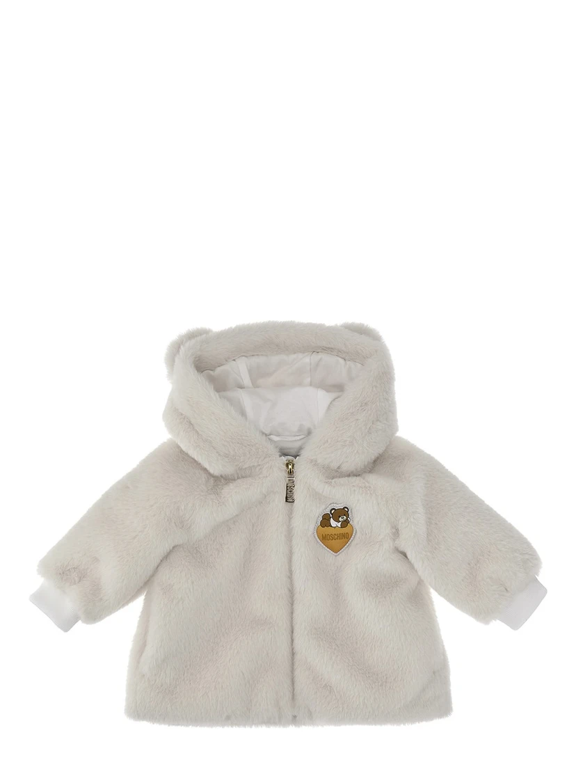 Teddy bear hooded jacket