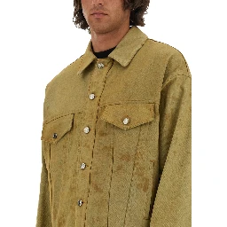 DENIM JACKET DYED IN TEA