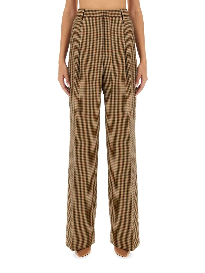 PANTS WITH CHECK PATTERN