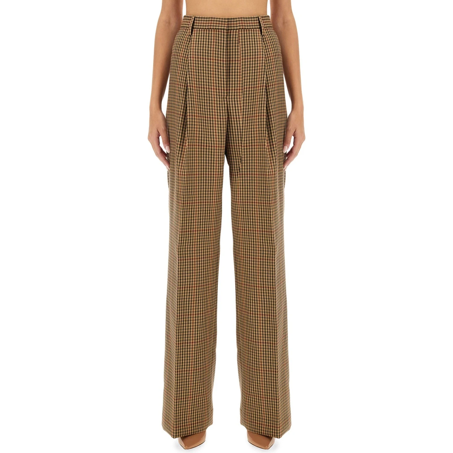 PANTS WITH CHECK PATTERN