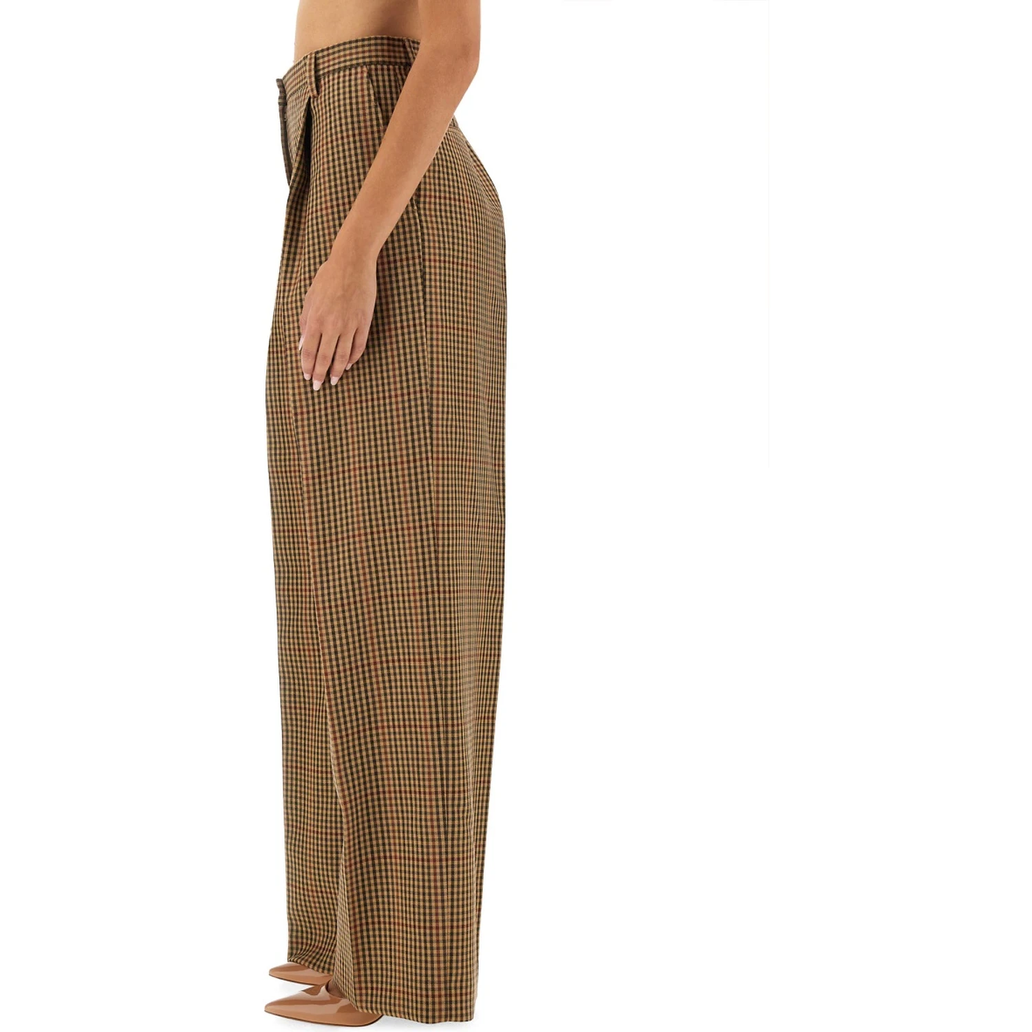 PANTS WITH CHECK PATTERN