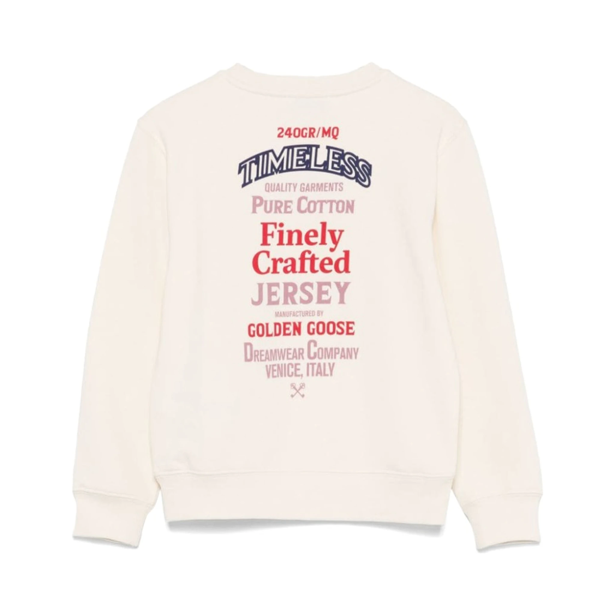 journey girl's crewneck regular sweatshirt printed