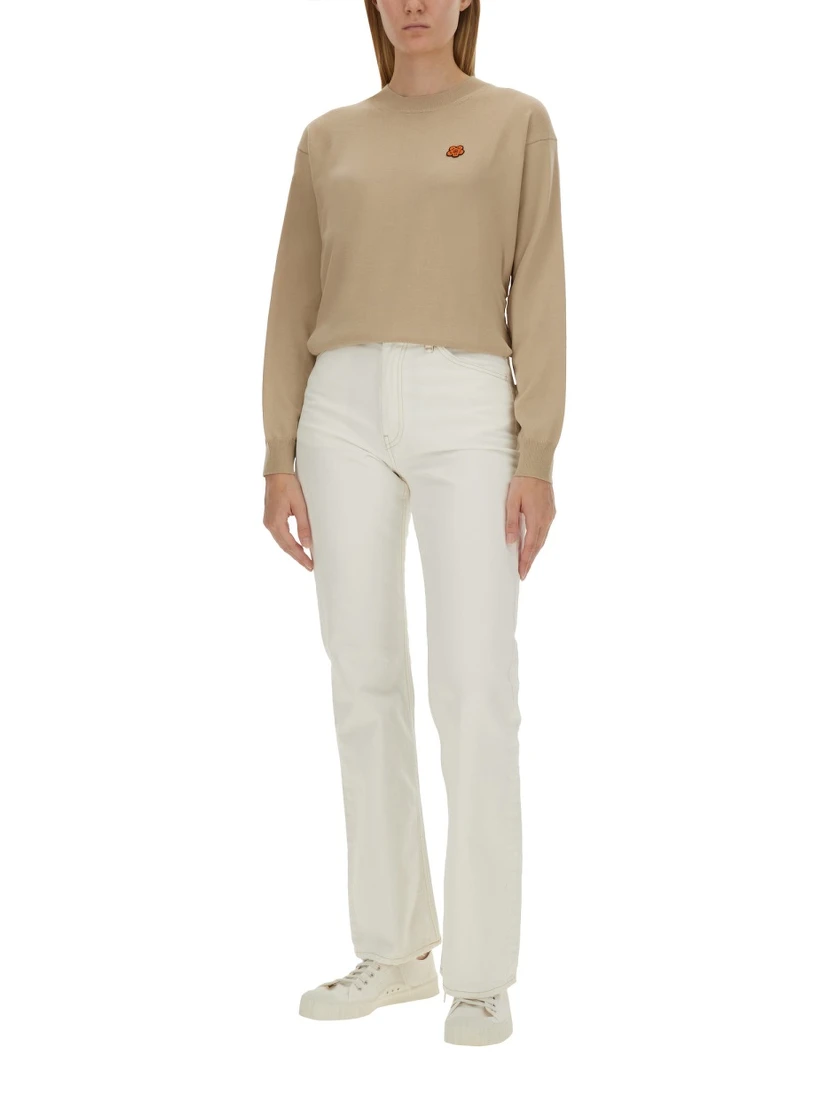 JERSEY WITH LOGO PATCH