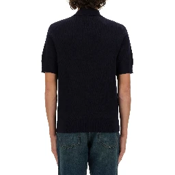 MERINO WOOL POLO SHIRT