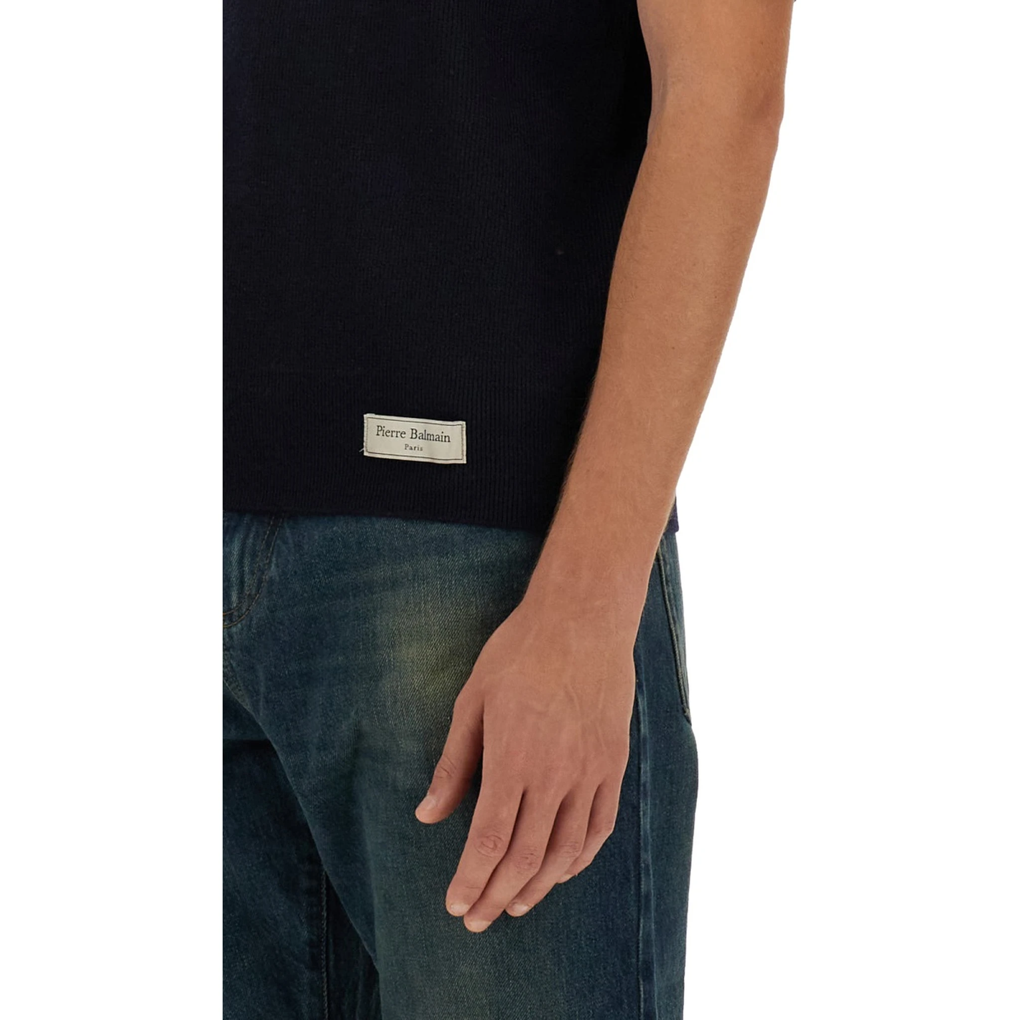 MERINO WOOL POLO SHIRT